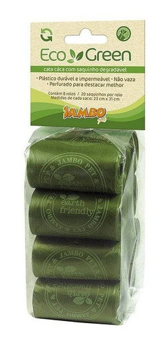 Imagem 1 de 1 de Pacote Refil Com 8 Rolos Eco Green