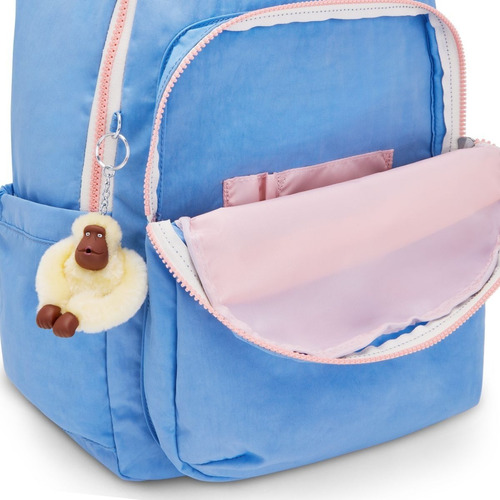 Imagem 5 de 6 de Mochila Escolar Com Porta Notebook Seoul Kipling Azul