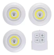 Comprar Set 3 Luces Led De Emergencia Inalámbricas Control Remoto