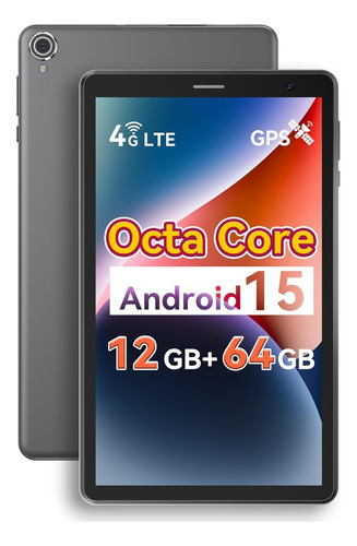 Tableta Android 15 De 8 Pulgadas Con Ranura Sim, 4g Lte Octa