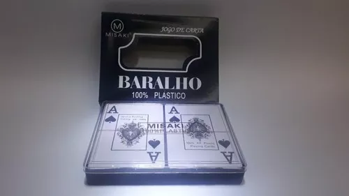Kit Baralho Plastico 1001 – Caixa estojo c/04 – JOLIMIX – Soluções para você