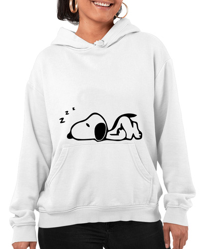Sudadera Con Gorro Snoopy Durmiendo