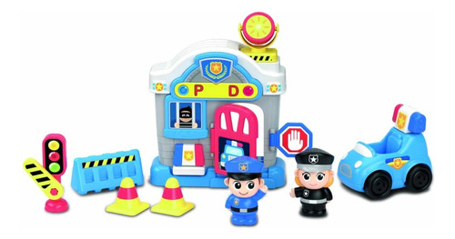 Brincando De Policia C/som, Luzes, Bonecos Zp01039 Zoop Toys