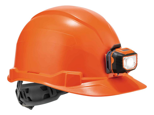 Casco Duro Con Luz, Estilo Gorra, Suspension De Trinquete, C