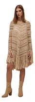 Comprar Poncho Osadía, Poncho Tejido En Crochet, Poncho De Lana 