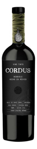 Pack De 6 Vino Tinto Cordus Nebbiolo 750 Ml