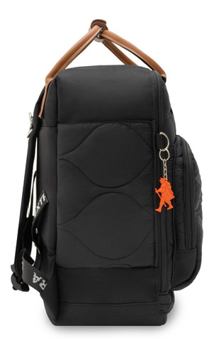 Imagen 10 de 10 de Mochila Sur Pro Ondas Negro