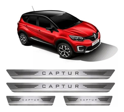 Cubre Socalos Acero Inox Renault Captur