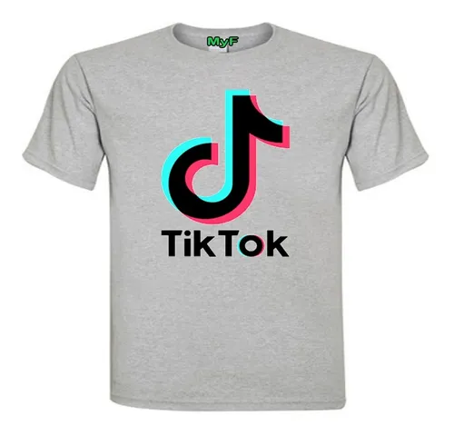 Poleras Niños Adultos Tik Tok 100% Algodón Poleras Niños Adultos Tik Tok 100% Algodón