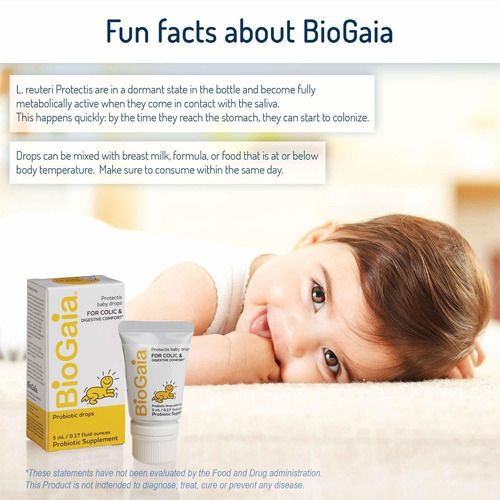 Biogaia Protectis Probióticos Gotas Para Bebés, Niños, Recié
