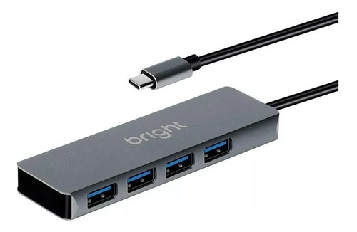 Hub Usb-plug Tipo C/4 Portas Usb 3.0