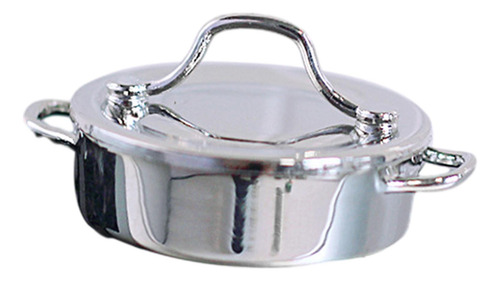 2 Olla De Sopa Para Casa De Muñecas Mini Utensilios De