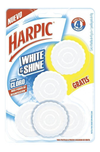 Pastilla Para Baño Harpic White 225 Grs