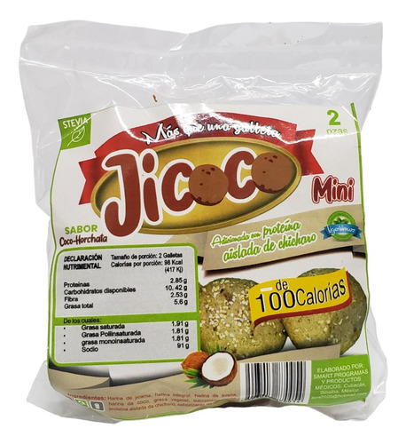 Galleta Nutritiva Sabor Coco-horchata Premium