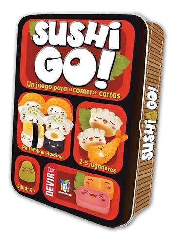 Sushi Go! Jogo de tabuleiro Original Devir Cards