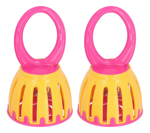 Cascabel Shaker Rattle Toy, 2 Unidades, Con Mango, Con Forma