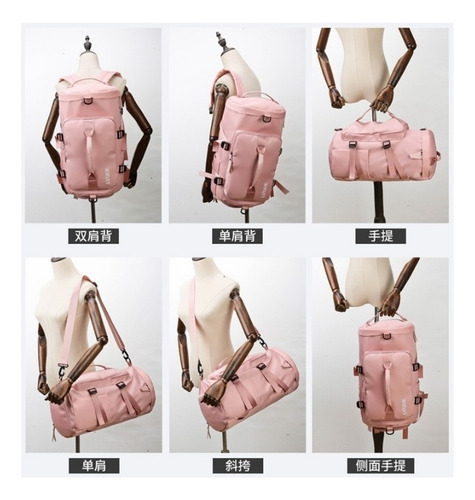 I Mochila Grande Portátil Multifuncional Separação Úmida