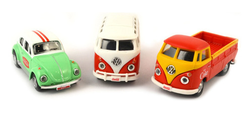 Motorcity Classics 3 Autos Vw Coca-cola Store Las Vegas