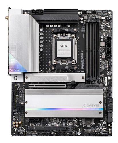 Placa Madre Gigabyte B650 Aero G, Am5, Ddr5, Pcie 5.0, Atx
