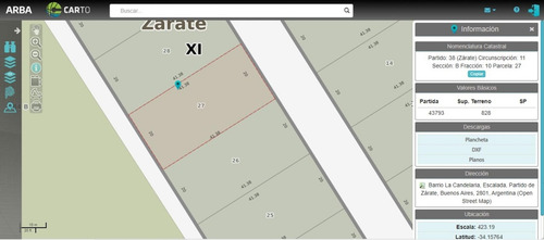 Imagen 4 de 4 de Lote Ubicado En Barrio Quinta De Escalada