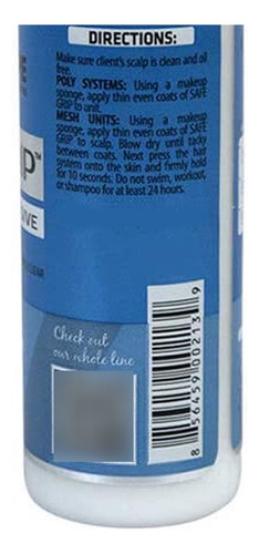 Cola Prótese Capilar Walkertape Safe Grip 41.4ml Peruca Fita