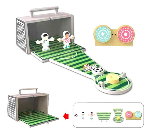Viagem Portátil Novidade Desktop Jogo De Mesa Futebol