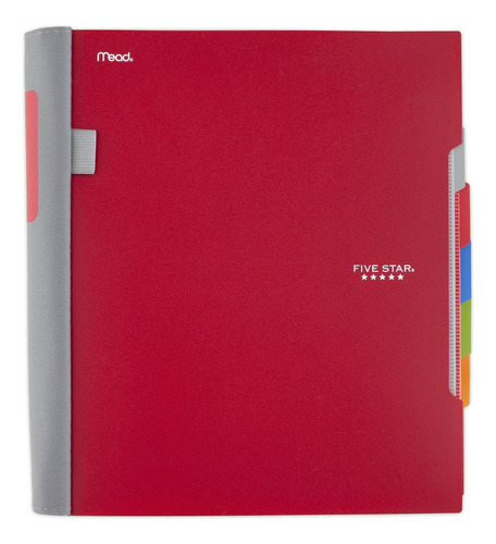 Five Star Advance Cuaderno En Espiral, 5 Temas, Papel A Raya