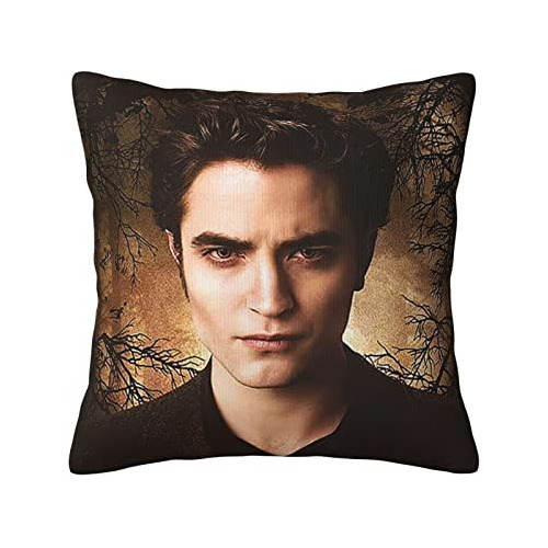 Funda De Almohada Edward Robert  E Cierre Cremallera Cu...