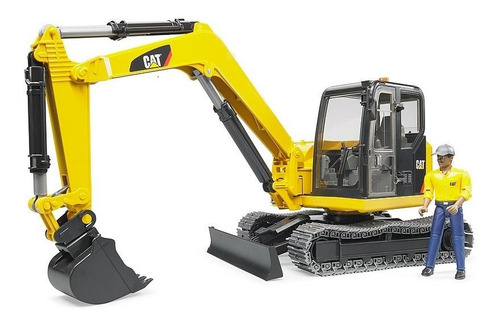 Mini Excavadora - Bruder Personaje foto