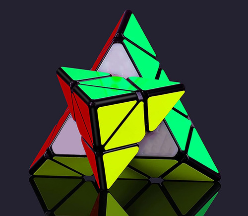 Pyramid Speed Cube Brain Teasers 3x3x3 Cubo Cubo Triángulo