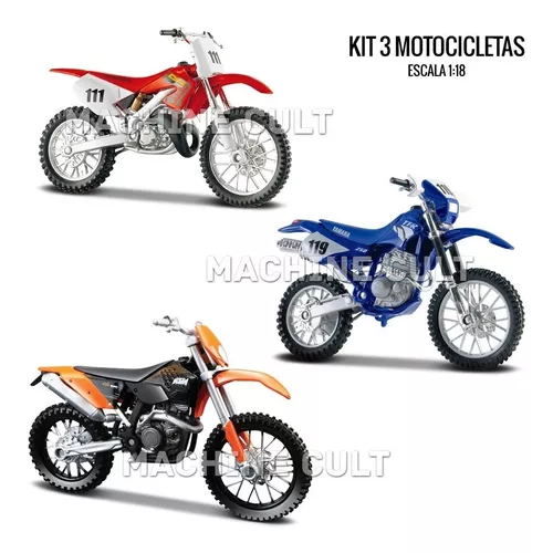 Miniatura Moto KTM 450 EXC 1:18 - Machine Cult