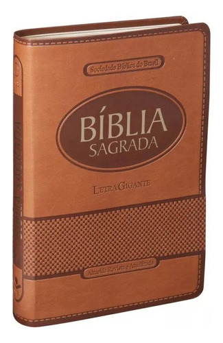 Bíblia Sagrada Letra Gigante Almeida Revista E Atualizada