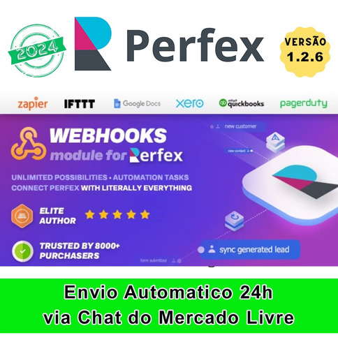 Módulo Perfex Crm - Webhooks Module For Perfex Crm