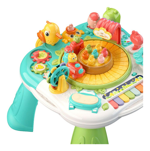 Mesa De Atividades De Aprendizagem Musical Brinquedo Educati