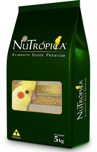 Nutropica Calopsita Natural 5kg Racao Extrusada