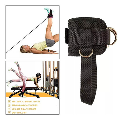 Alças De Tornozelo, Ginástica, Perna, Cabo, Polia, Acessório