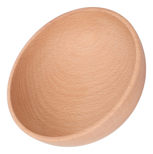 Cuenco De Madera Redondo De Madera De Haya Doméstica Para Se