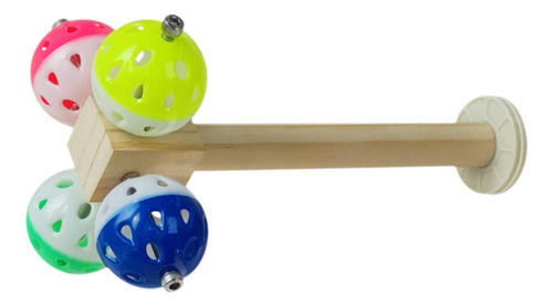 Rama De De Pájaros Perioete De Juguete De Madera Jugando