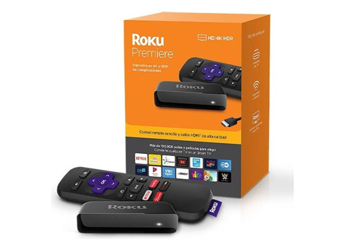 Roku Premiere 3920 estándar 4K negro