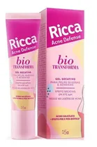 Comprar Gel Secativo Para Acne Ricca Bio Transforma Acne Defense 15g Tipo de pele Oleosa, acneica