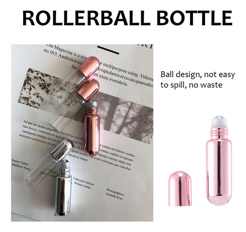 12 Botellas De Subembalaje De 5 Ml, Botellas Vacías Recargab