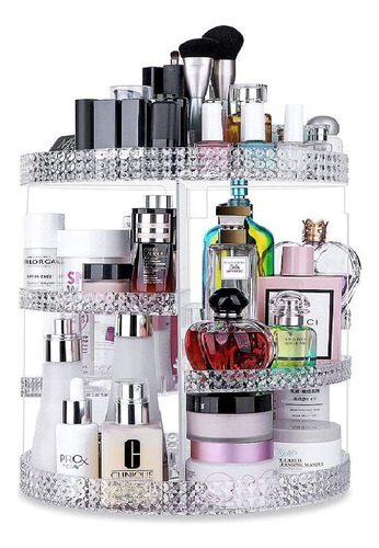 Organizador De Maquillaje Giratorio 360º, 7 Capas Gran Capac