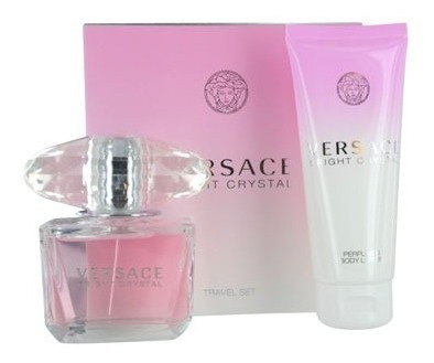 Set Eau De Toilette Versace Bright Crystal En Spray 3 Onzas