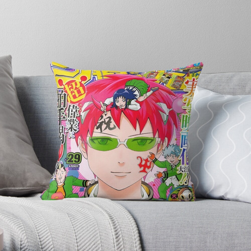 Almohadones  Anime Pack X3  40x40cm 