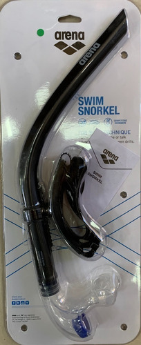 Imagen 3 de 7 de Arena Swim Snorkel Tuba Frontal Respiracion Natacion