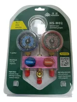 Comprar Manometro Refrigeracion R32, R22, R410a Hongsen Hs-m02