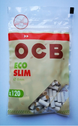 Filtro Ocb Slim X10 Eco 6mm Filtros Slim Francia Para Armar