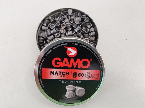 Chumbinho Gamo Match 5.50mm - Peso 15,42grains - 250uni.