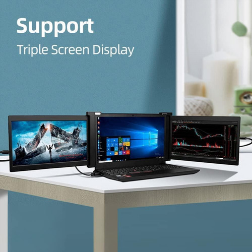 Monitor Monitor 15-17 Easy Laptop Expansion Con Triple Panta