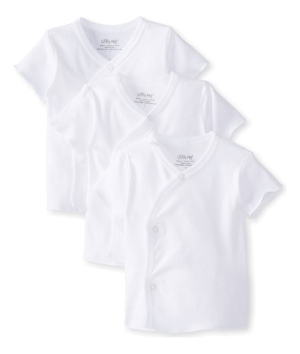 Little Me Paquete De 3 Camisetas Unisex A Presin Para Beb Re